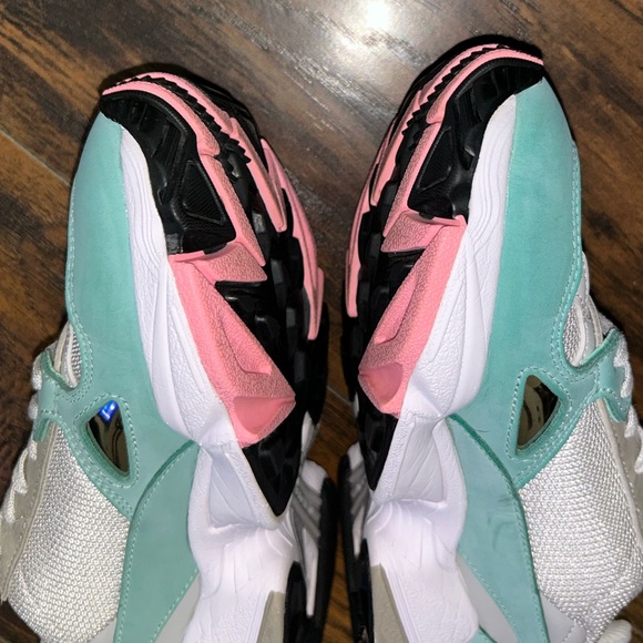 Adidas Falcon Mint and White Sneakers - Picture 5 of 13
